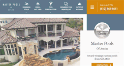 Desktop Screenshot of masterpoolsofaustin.com